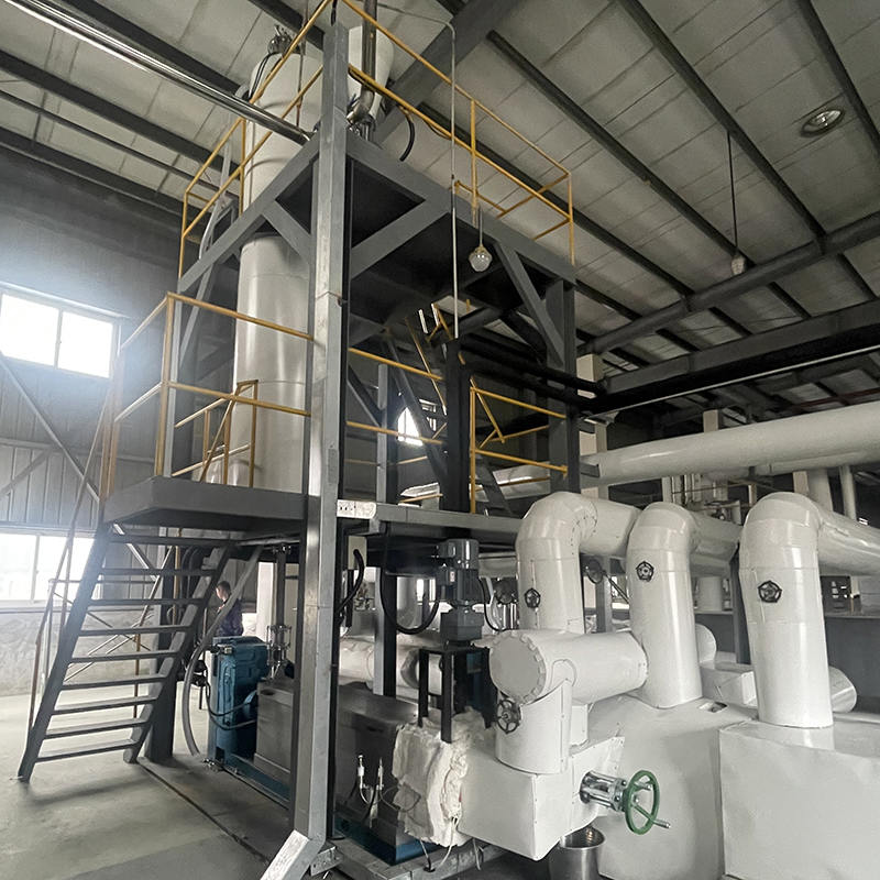 Prídavné zariadenie predzmesi s priamym zvlákňovaním